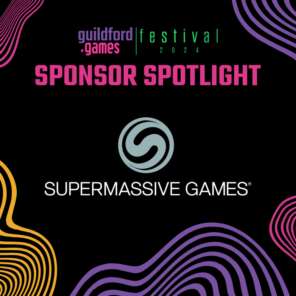 G.G Festival 2024 Sponsor Spotlight + Supermassive Games logo